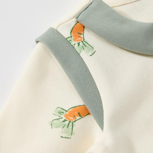 Cucutas男婴童连体服CY26SPW212绿白色调66#-80# 商品图7