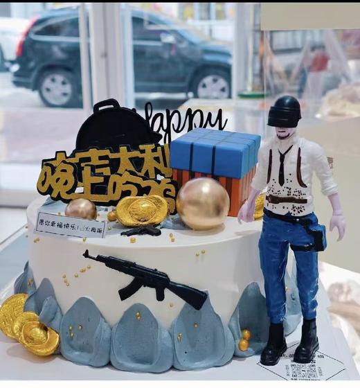 吃鸡-卡通蛋糕1 商品图0