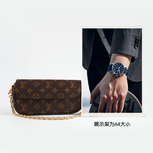 【98新】LV路易威登M81911棕色老花IVY腋下包链条包单肩包女士310126AK04 商品图9