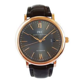 【95新】IWC 万国IW356511自动机械机芯日期显示40MM（男款）柏涛菲诺系列18K包金（表壳有更换非原厂）100126AK04