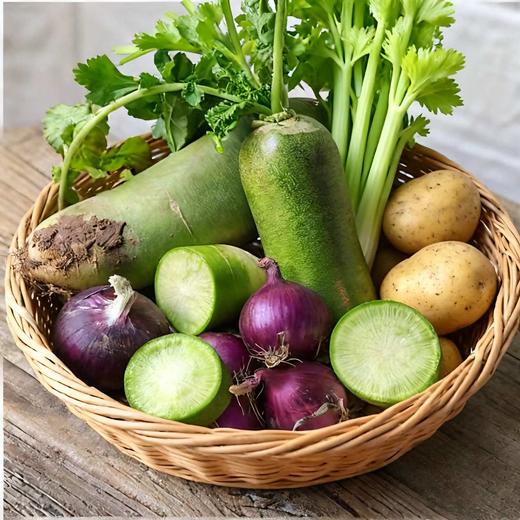 沙窝萝卜,翠绿嘎嘣脆，生态种植，品质安心，顺丰包邮，72小时发货急件慎拍！ 商品图9