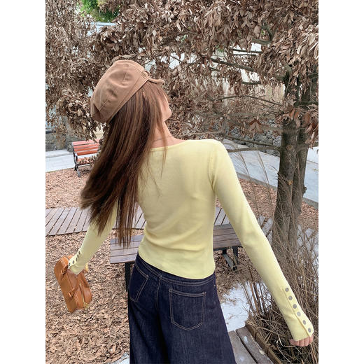 <曾小咸推荐>4.9现货秒杀 ！微信超特价！韩系亨利领针织衫 日常189.99 立减110 秒杀79.99！！ 商品图4