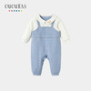 Cucutas男婴童连体服CY26SPW207牛仔蓝66#-90# 商品缩略图0