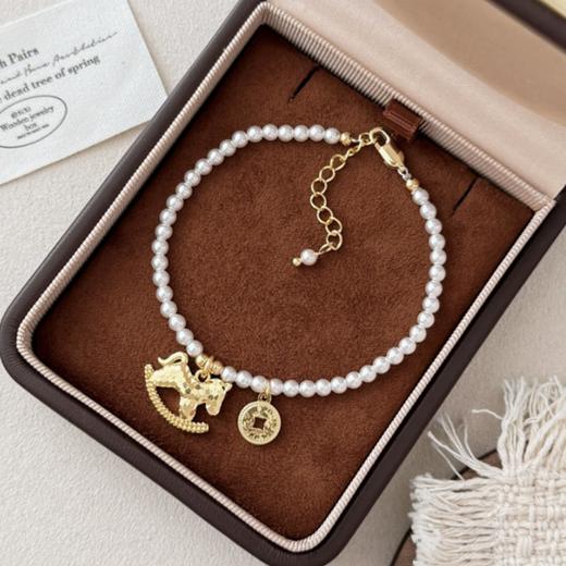 碎冰冰小马项链手链 | 一抹精致鎏光，点亮新年穿搭，百搭又显肤白 商品图8