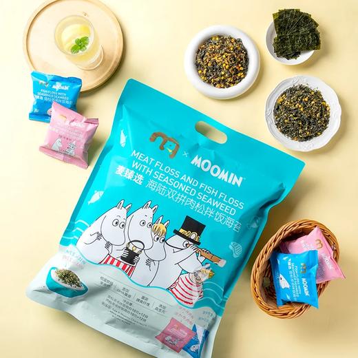 麦德龙 麦臻选xMOOMIN海陆双拼肉松拌饭海苔 240g 商品图4
