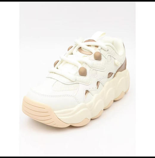 MJ| Kappa卡帕背靠背运动鞋女2026新款休闲厚底老爹鞋情侣复古面包鞋 商品图1