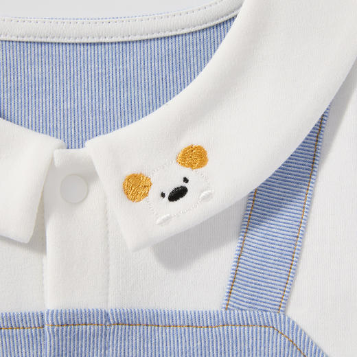 Cucutas男婴童连体服CY26SPW207牛仔蓝66#-90# 商品图6