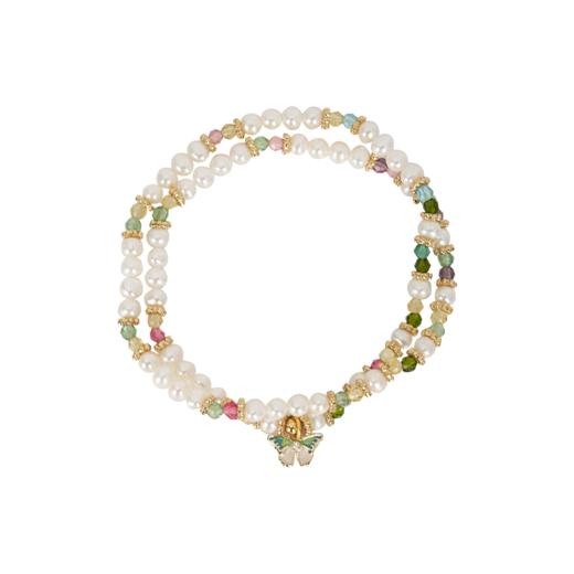 大英博物馆 博物志系列春日蝶舞珍珠双圈手链 商品图5