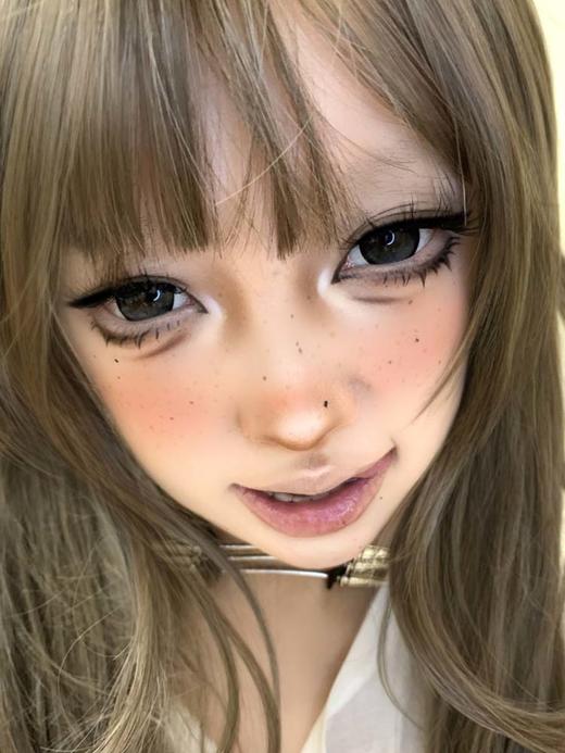 kikicon 月抛 黑胶玛瑙 直径14.5mm 着色14.0mm 商品图3