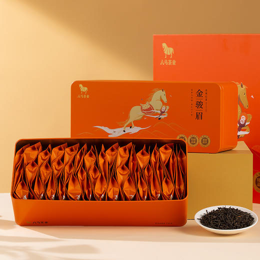八马茶业 | 武夷金骏眉红茶特级红茶欢腾礼盒装320g 商品图7