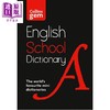 预售 【中商原版】柯林斯迷你学校词典 第6版 Collins Gem School Dictionary 6th edition KS3 GCSE 11岁及以上学生适用工具书 商品缩略图1