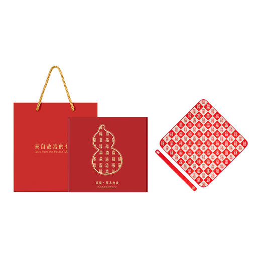 【故宫家居】百福包被初生宝宝婴儿包单包巾纯棉A类抱被新生儿礼物 商品图6