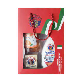 大公鸡管家意大利大公鸡清洁剂礼盒套装   清洁剂+洗洁精+马赛皂三件套礼盒