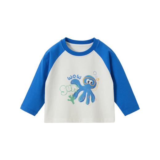 Cucutas幼童长袖T恤CY26SPW514蓝白色调/紫色调/绿色调（80#-140#） 商品图5