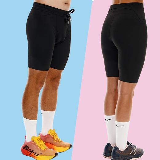 UGLOW无缝支撑压缩短裤ELEVATE 1/2 TIGHT男女款户外运动跑步马拉松训练速干弹力（有赠品）） 商品图1