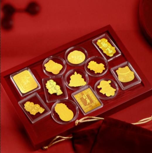 拍2更划算❗️【足金手机贴】精心打造💰可多个组合佩戴，buff加满✌️随身携带的好寓意招cai手机贴💗牢固耐磨又精致 商品图2