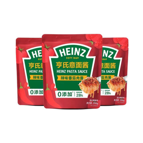 亨氏250g辣味番茄肉酱意面酱
