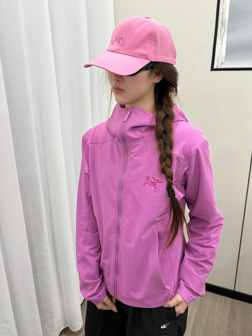 始祖鸟 Gamma Hoody女款软壳 冲锋衣(MG) 商品图4