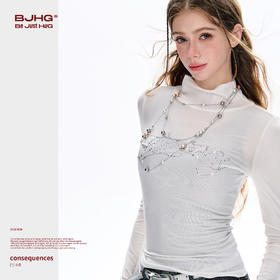 FTT Flythetruth 简约高智长袖t恤女款夏莱赛尔微弹亲肤抗皱上装