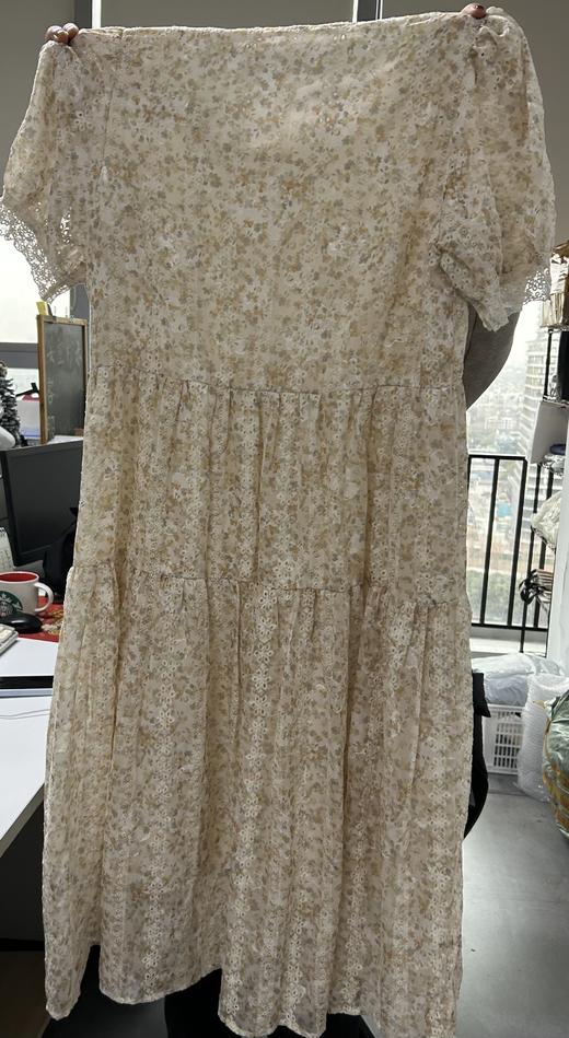 【直播专供款】ENJOY夏季法式碎花长裙 148200560 商品图1