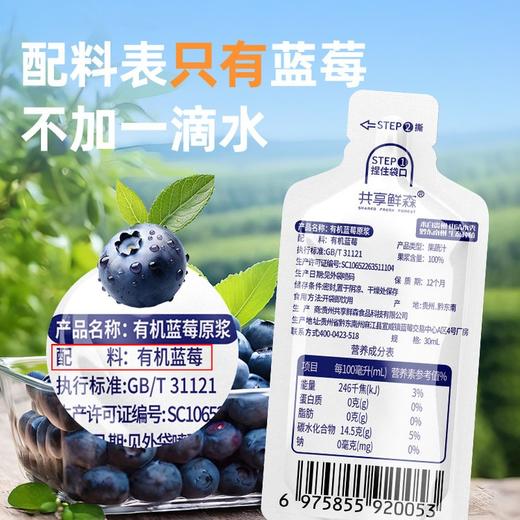 排单一周发货🎉囤货装限量活动 | 全年最大力度活动来了！【贵州蓝莓原浆】呵护我们的小眼睛  护眼小甜心    每天一袋蓝莓原浆，喝出星星眼    0429 商品图5