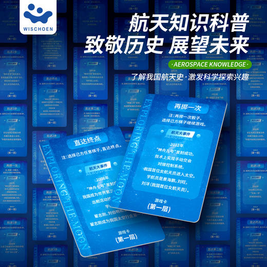 登月计划太空航天知识策略规划亲子互动休闲聚会儿童玩具棋类益智游戏桌游 商品图3