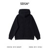 SDSA男装2026新款高贵轻奢韩版简约暗纹半纽扣连帽卫衣百搭时尚 商品缩略图4