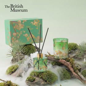 大英博物馆东方梦境系列香氛蜡烛散香礼盒-喜登新枝