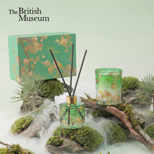 大英博物馆东方梦境系列香氛蜡烛散香礼盒-喜登新枝 商品图0