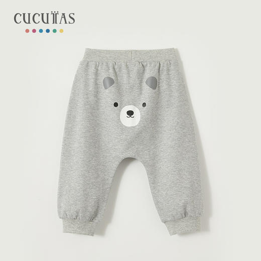 Cucutas男婴童长裤CY26SPW217中花灰80#-100# 商品图0