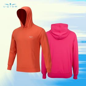 UGLOW连帽抓绒保暖卫衣 LIVE HOODED男女款户外跑步运动马拉松带帽保暖抓绒