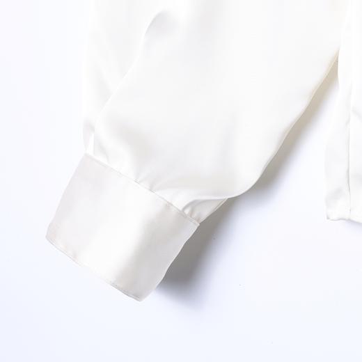 26CS38SDSA男装2026新款高贵轻奢韩版简约纯色立领长袖衬衫休闲百搭衬衣 商品图4