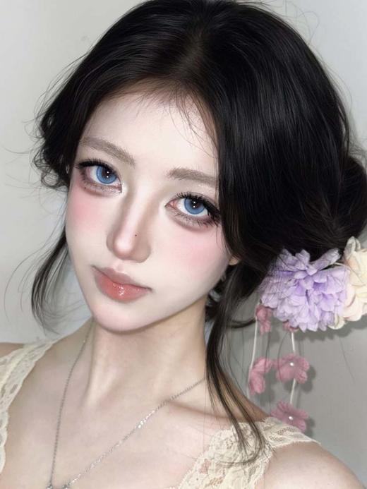 kikicon 月抛 奶盐蓝莓 直径14.2mm 着色13.5mm 商品图1