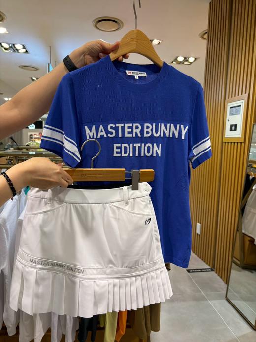 兔耳朵家春夏新款女士百褶边短裙来啦！模特海报款❗️好看又好穿!  面辅料都是客供的，品质chao高！3D立体剪裁工艺加持，比常规款更好驾驭，显瘦修腿效果超绝 商品图1