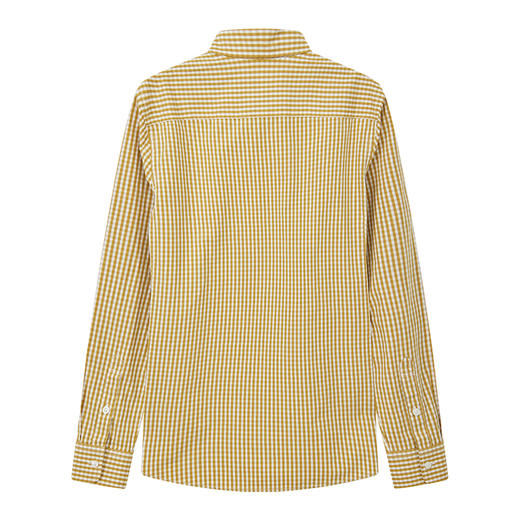 【莱赛尔】德鲨鲨鱼长袖衬衫男2026春季新款休闲格子衬衣 商品图1