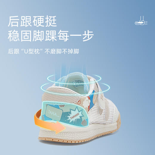 泰兰尼斯夏款婴童段舒适透气学步鞋T01B3B2648 商品图5