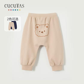 Cucutas婴童长裤CY26SPW211浅卡其/深蓝80#-100#