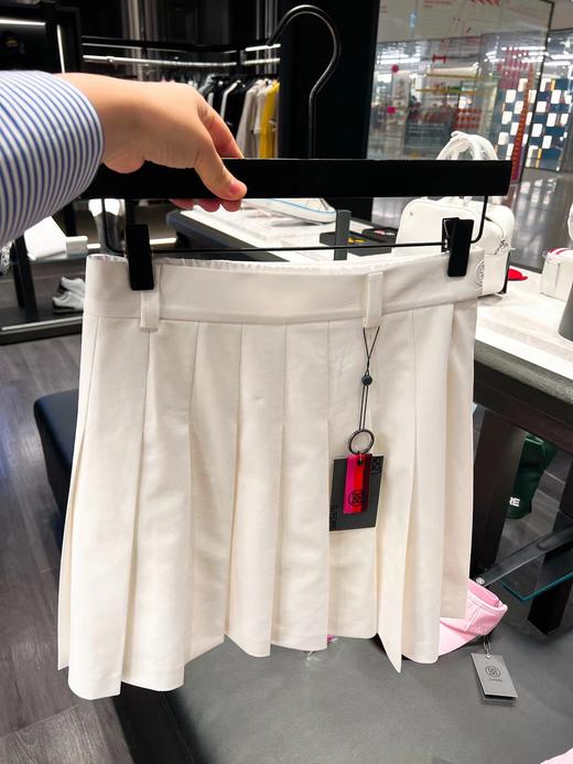 G4家春夏新款女士中高腰百褶短裙来了W821952-57 商品图2