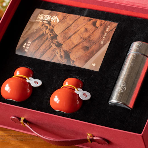 开成高儷陈年老红参片福禄礼盒|参龄6年久蒸久晒，1994年陈化至今，每天2片气血翻涌，精气神up+ 商品图0