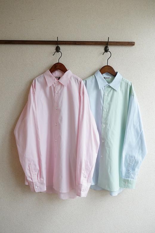 Auralee 牛津色织衬衫(FINX OX CHAMBRAY SHIRT) 商品图9