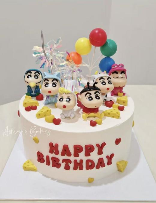 可爱蜡笔小新-卡通蛋糕 商品图0