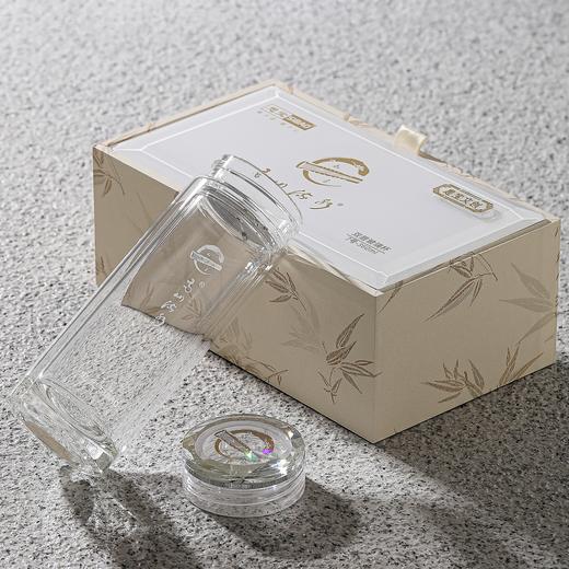 思宝官方旗舰店新品高山流水5678号双层玻璃杯男女通用茶杯礼盒装 商品图5