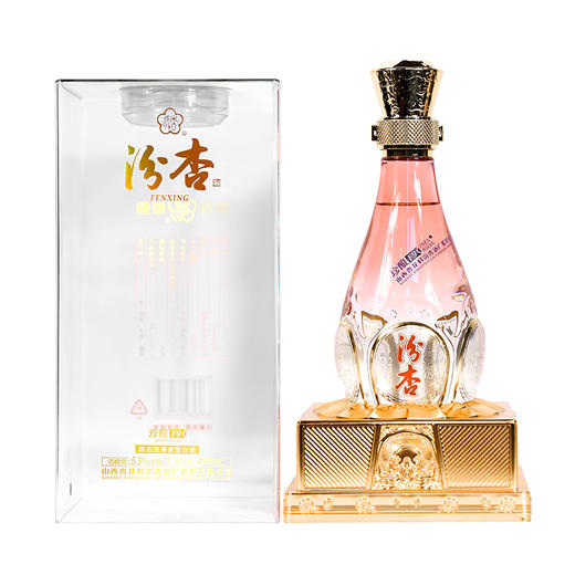 汾杏酒珍酿F9 (红色)53度 整箱475ml*6瓶 商品图5