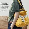 马登复古时尚手拎单肩黄色帆布水桶包斜挎包小个子单间手提包包女 商品缩略图1