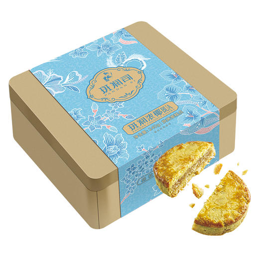 斑斓司斑斓浓椰BUA椰子饼干下午茶糕点心年货礼盒装食品海南特产 商品图0