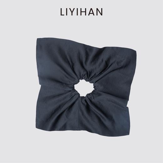 LIYIHAN 2025新款醋酸缎面时尚发圈法式高级感马尾扎头绳发饰复古 商品图4