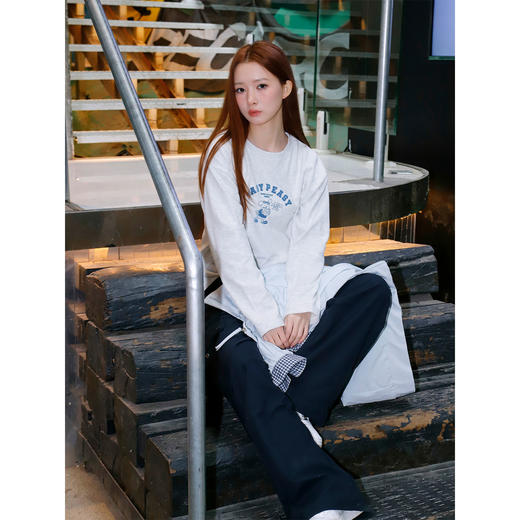 柔软亲肤百搭长袖T恤-纪念日百货门店同款169493357 商品图2