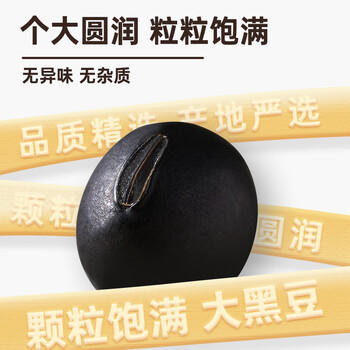 甸禾有机黑豆1.04斤（东北有机杂粮 打豆浆专用 豆香浓郁） /粮油调味 /杂粮 /杂豆类 商品图3