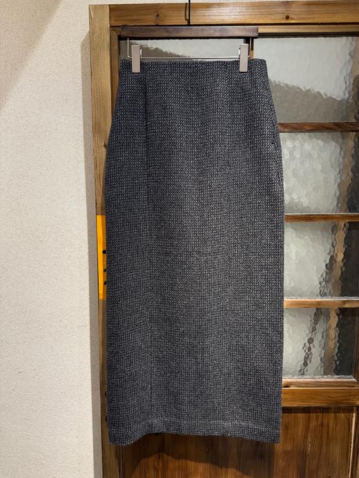 Auralee 羊毛花呢铅笔裙(ALPACA WOOL SILK TWEED PENCIL SKIRT) 商品图10