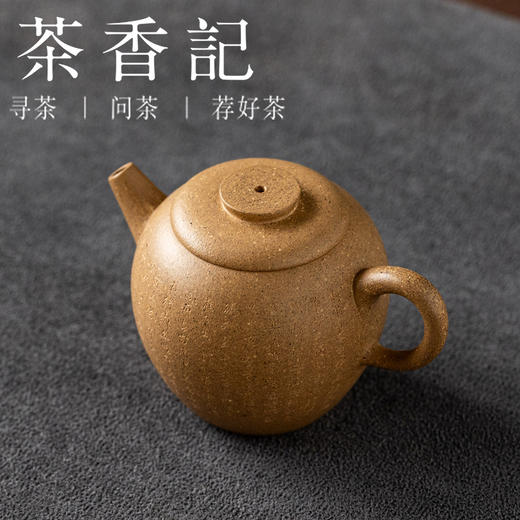 茶香记好壶气大水潭墨绿泥刻心经晚清具轮110ml紫砂泡茶壶茶具 商品图1